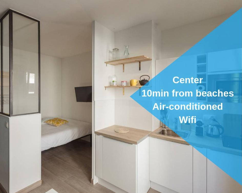 Nicelidays - Le Berlioz - City Central - 7Min From Beaches Dış mekan fotoğraf